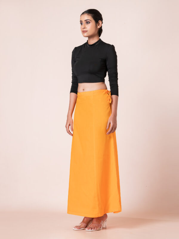 Women's Solid 100%cotton Petticoat | Adjustable Inskirt Petticoat for Women and Girl's - Image 2