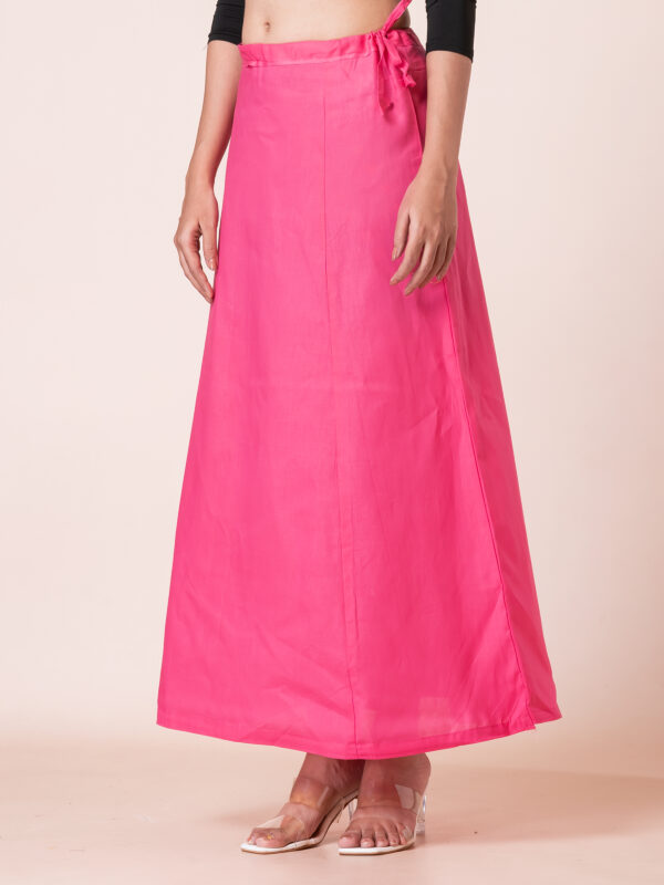 Women's Solid 100%cotton Petticoat | Adjustable Inskirt Petticoat for Women and Girl's - Image 3