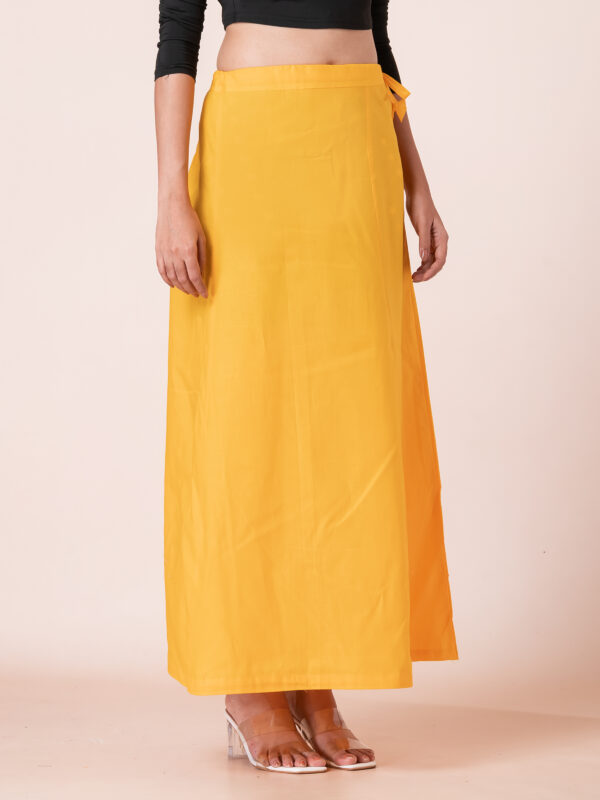 Women's Solid 100%cotton Petticoat | Adjustable Inskirt Petticoat for Women and Girl's - Image 2