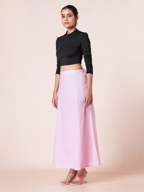 Women's Solid 100%cotton Petticoat | Adjustable Inskirt Petticoat for Women and Girl's - Image 3