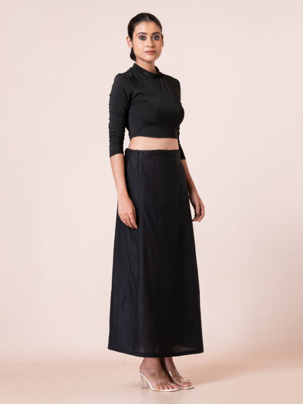 Women's Solid 100%cotton Petticoat | Adjustable Inskirt Petticoat for Women and Girl's - Image 3