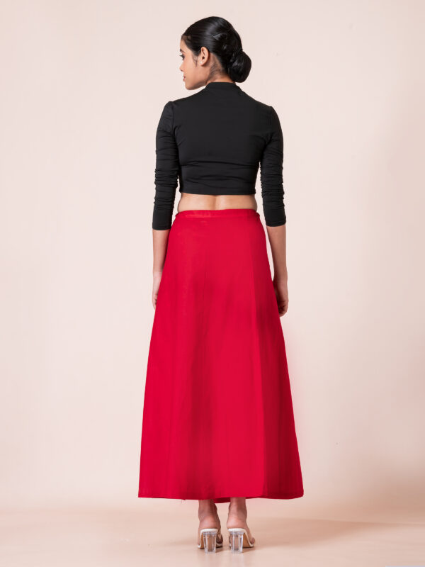 Women's Solid 100%cotton Petticoat | Adjustable Inskirt Petticoat for Women and Girl's - Image 4