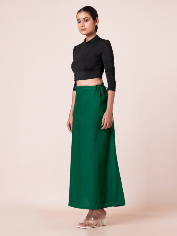 Women's Solid 100%cotton Petticoat | Adjustable Inskirt Petticoat for Women and Girl's - Image 3